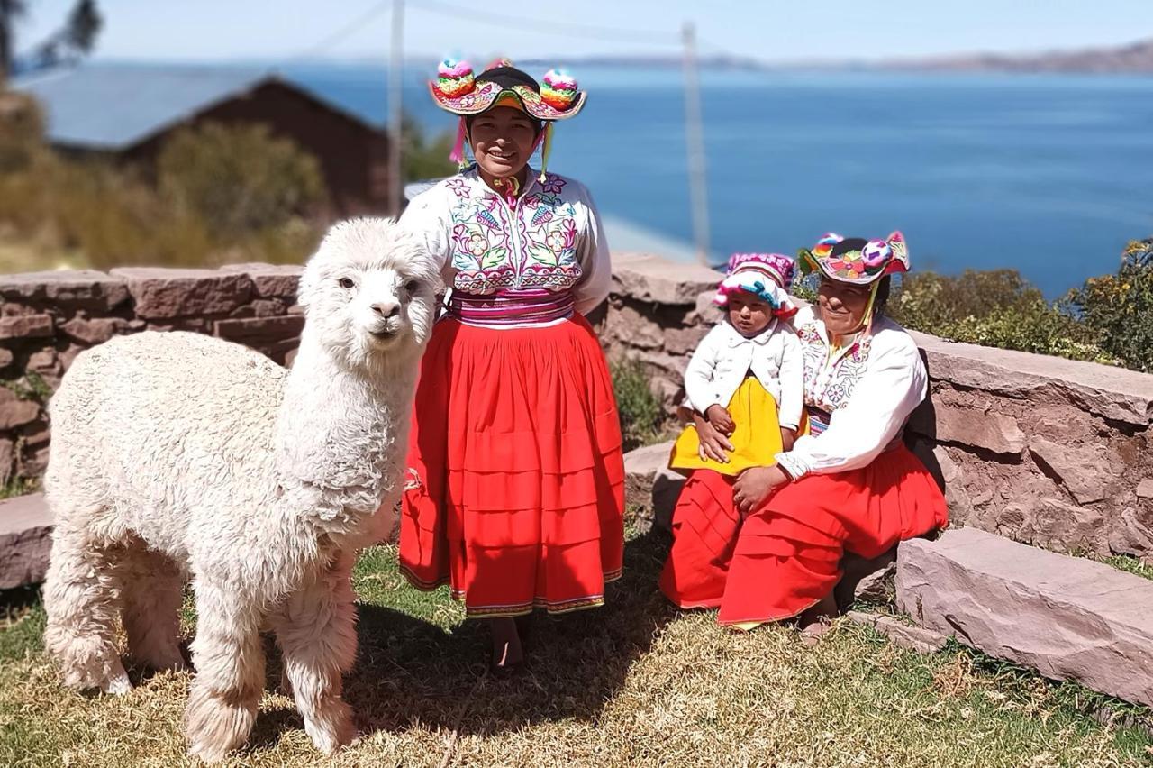 Hospedaje Rural La Florida En Llachon, Titicaca Пуно Екстер'єр фото