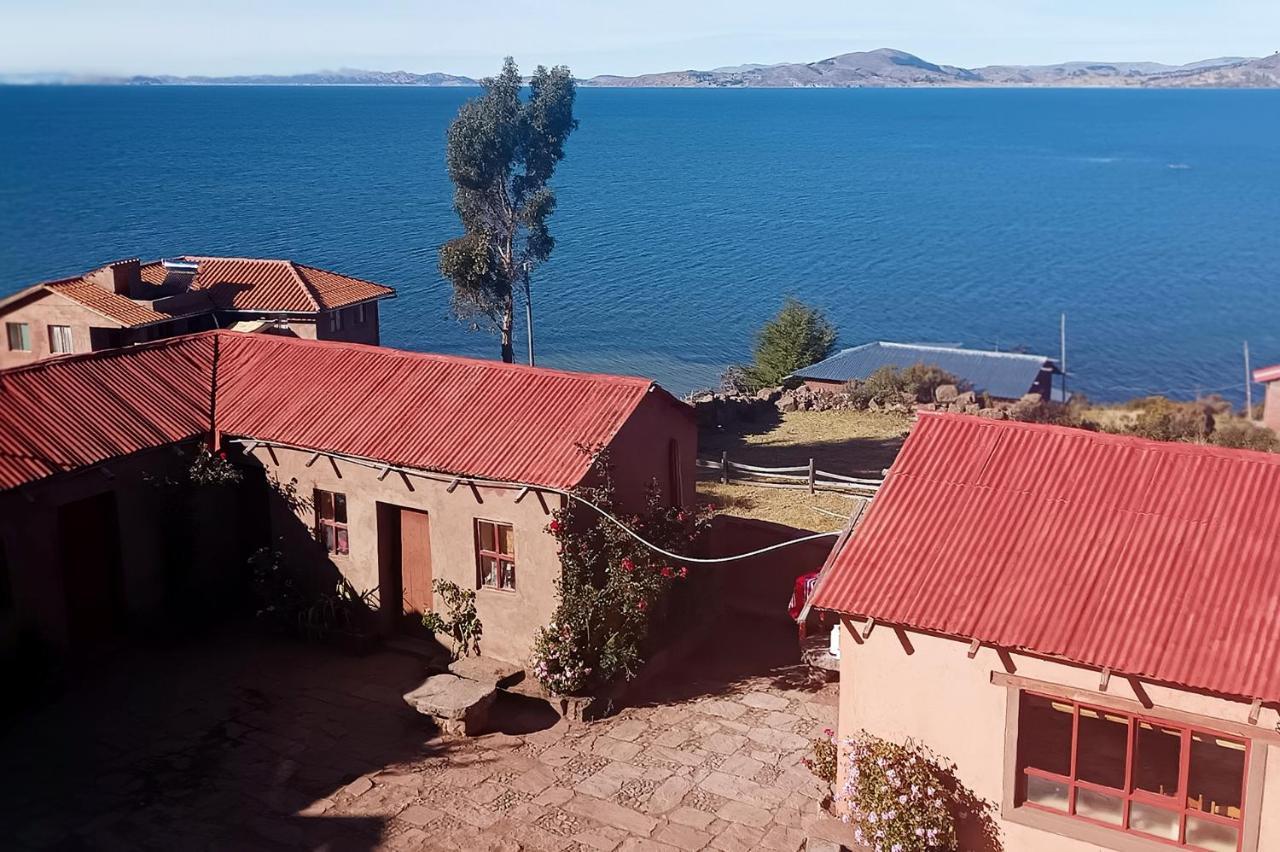 Hospedaje Rural La Florida En Llachon, Titicaca Пуно Екстер'єр фото