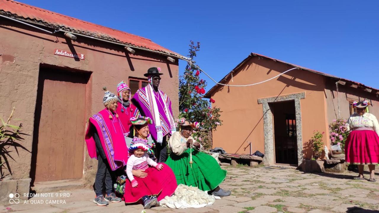 Hospedaje Rural La Florida En Llachon, Titicaca Пуно Екстер'єр фото