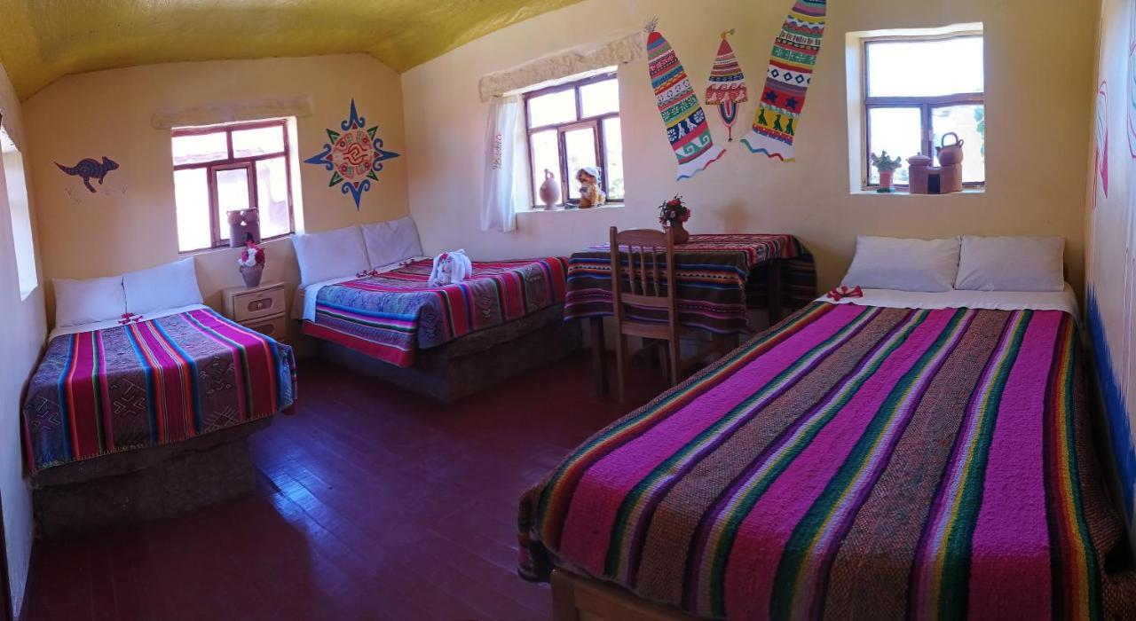 Hospedaje Rural La Florida En Llachon, Titicaca Пуно Екстер'єр фото