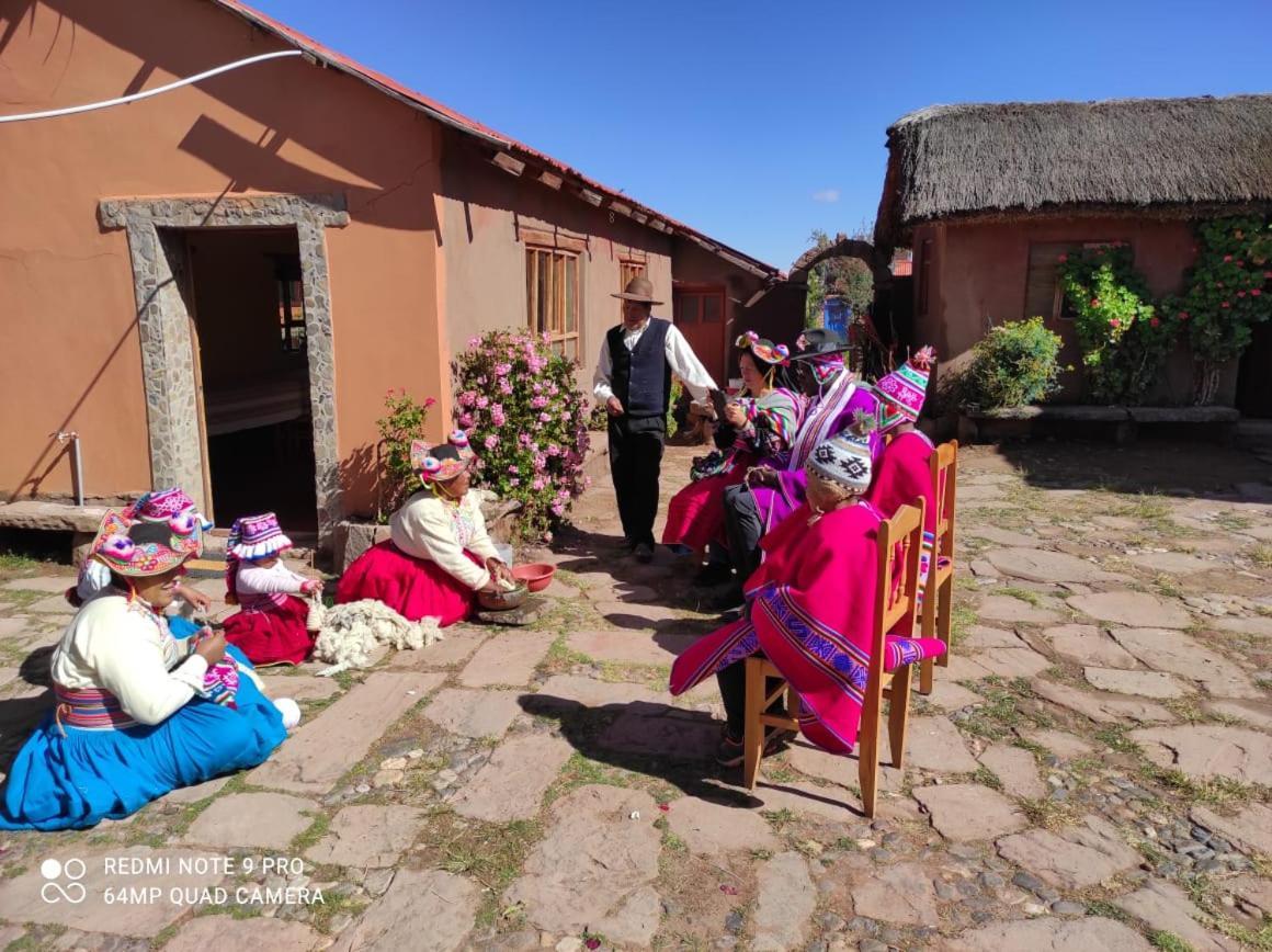 Hospedaje Rural La Florida En Llachon, Titicaca Пуно Екстер'єр фото
